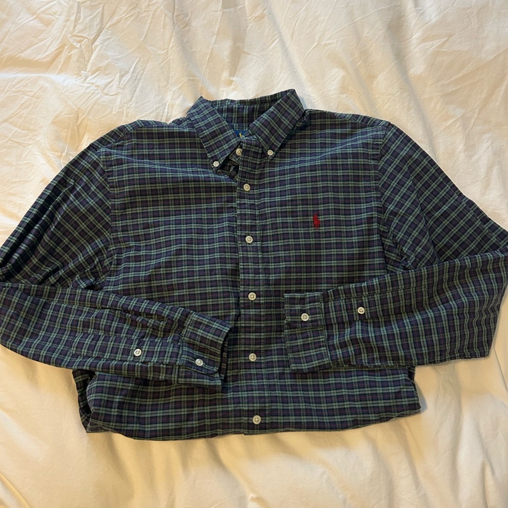 Ralph Lauren Slim Fit Stretch Oxford Button-Down Shirt